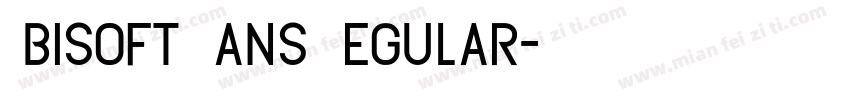 Ubisoft Sans Regular字体转换